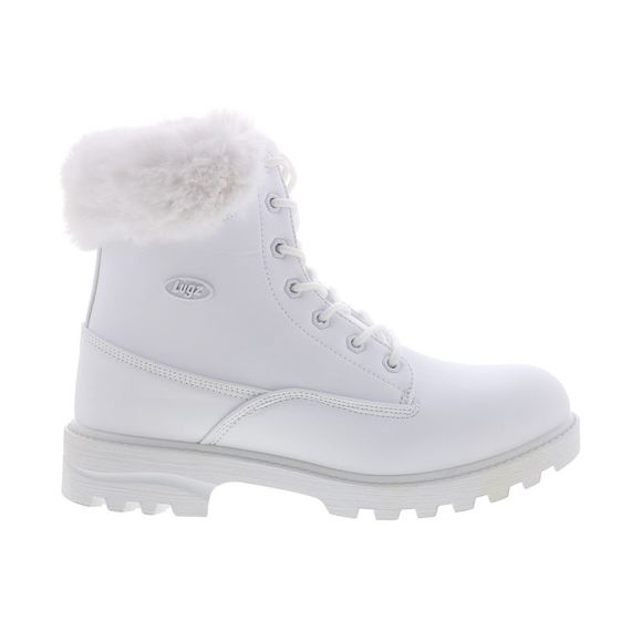 Lugz Shoes - Lugz Womens Empire HI Fur White Boots (NWT)